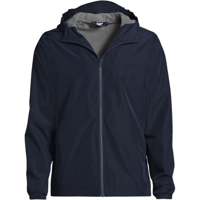 Мужские куртки Lands' End Men's Rain Jacket - Large - Classic Navy — фото 3