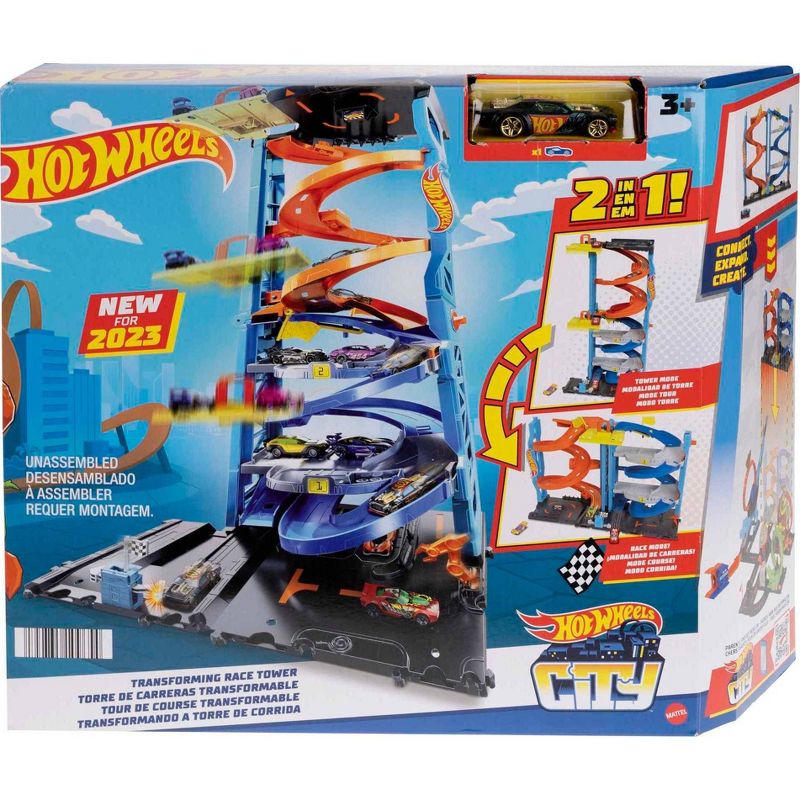 Hot Wheels City Transforming Race Tower, 3 of 6
