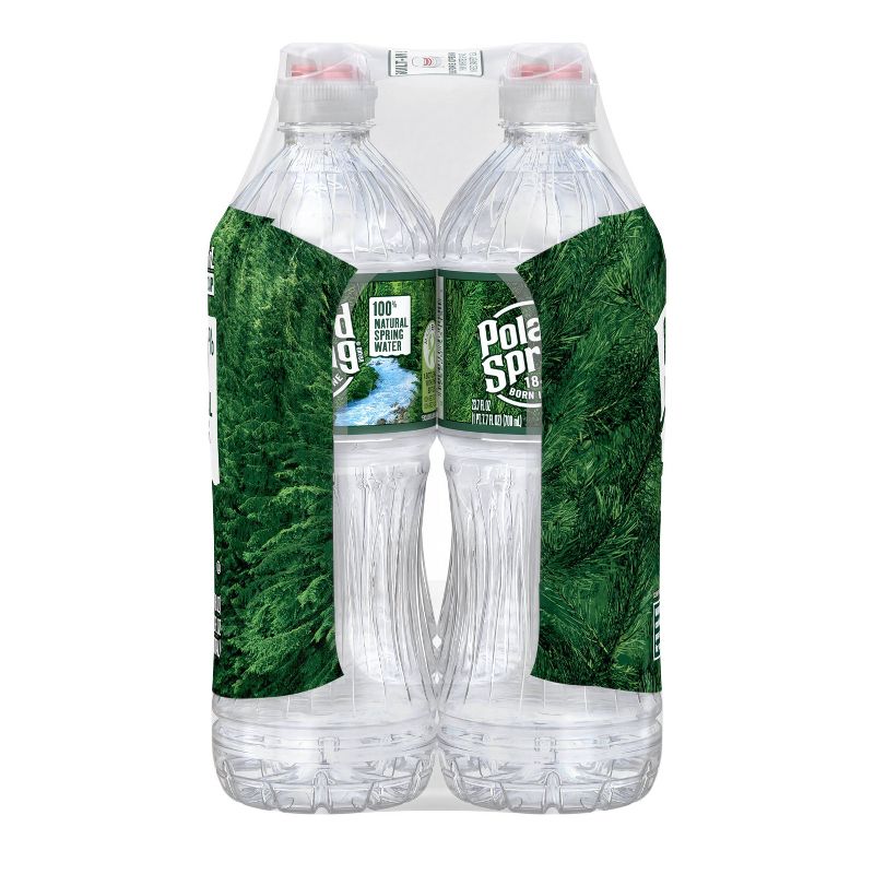 Poland Spring Brand 100% Natural Spring Water - 6pk/23.7 fl oz Sport Cap Bottles, 6 of 9