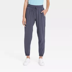 Women's Lined Woven Joggers - All in Motion™ Gray XXL