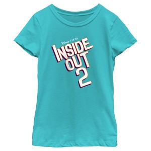 Girl's Inside Out 2 Movie Logo T-Shirt - 1 of 4