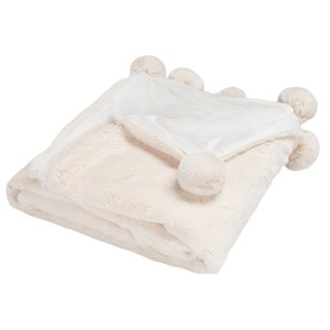 Dalson Pom Pom Throw Blanket - THR742 - Safavieh - 1 of 4