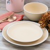 Spice by Tia Mowry Creamy Tahini 12 Piece Stoneware Dinnerware Set - 3 of 4