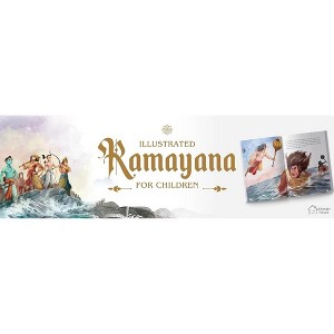 Illustrated Ramayana for Children - (Classic Tales from India) by  Shubha Vilas (Hardcover) - 1 of 1