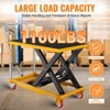 Hydraulic Lift Table Cart, 300/500/1100 lbs Capacity 28.5" Lifting Height, Manual Single Scissor Lift Table with Wheels & Non-Slip Pad for Handling - 2 of 4