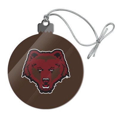 Brown University Primary Logo Acrylic Christmas Tree Holiday Ornament