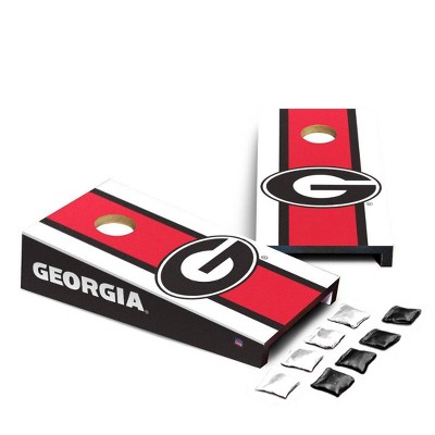 NCAA Georgia Bulldogs Desktop Cornhole Board Set