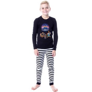 Looney Tunes Space Jam: A New Legacy Tight Fit Family Pajama Set Black - 1 of 4