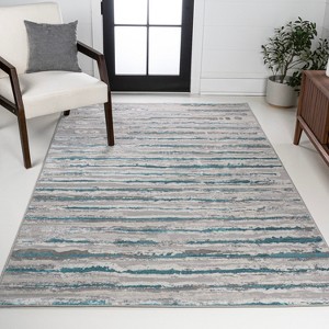 Batten Modern Stripe Area Rug  - JONATHAN Y - 1 of 4