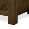 Stratford 3 Drawer Nightstand Rustic Brown - Finch - 4 of 4