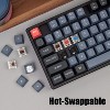 Keychron K10 Pro Bluetooth Mechanical Gaming Keyboard, Hot-Swappable, Full Size, Programmable, RGB LED Backlit, Red Switches for Mac Windows Linux - 4 of 4