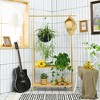 Costway Bamboo Garment Rack Clothes Hanging Rack w/2-Tier Storage Shelf Entryway Bedroom - 4 of 4