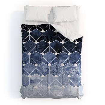 Elisabeth Fredriksson Hexagons & Diamonds 100% Cotton Comforter Set - Deny Designs