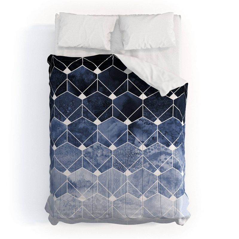 Elisabeth Fredriksson Hexagons & Diamonds 100% Cotton Comforter Set - Deny Designs, 1 of 6