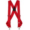 CTM Men's Big & Tall Elastic Side Clip Metal Swivel Hook Trucker Suspenders - 4 of 4
