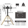 Artloge Heavy Duty Swivel Tripod Floor TV Stand Universal TV Mount Freestanding Tripod TV Stand for 40-75" Screen Max VESA TV Monitor Stand up to 40kg - 3 of 4