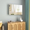 Costway 36" Wide Wall Mount Mirrored Bathroom Medicine Cabinet Organizer Mirror Door - 4 of 4