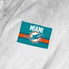 Miami Dolphins NFL Rollout Silk Touch Robe Small/Medium - 4 of 4