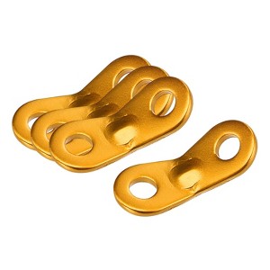 Unique Bargains Aluminum Rope Tensioner Tent Cord Adjuster for Outdoor Camping Travel - 1 of 4