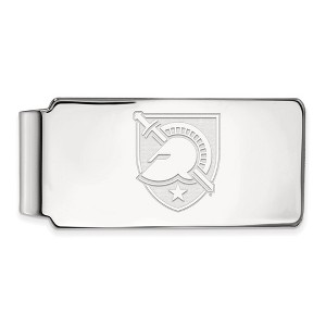 Black Bow Jewelry Sterling Silver U.S. Military Academy Black Knights NCAA Money Clip - 1 of 3