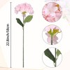 REGALWOVEN Silk Bouquet Artificial Hydrangea Flowers 22.8" 6 Pcs - 4 of 4
