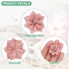 Unique Bargains Artificial Satin Rhinestone Mini Fabric Ribbons 1.2 Inch 150 Pcs - 2 of 4