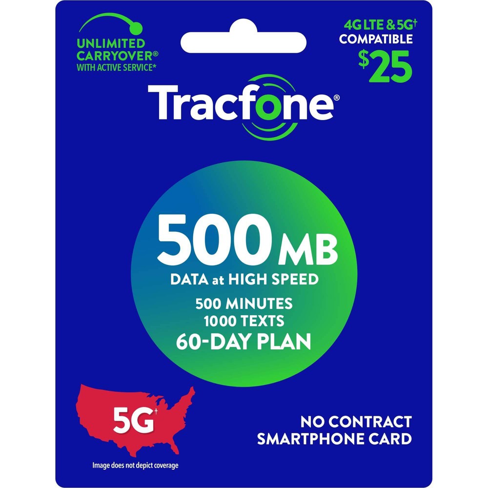 Photos - Other for Mobile Tracfone $25 500 Minutes (Email Delivery)