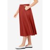 Woman Within Plus Size Petite 7-Day Knit A-Line Skirt - 4 of 4