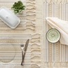 DII Stripe Placemat Set 6 Piece, Natural, 13x19" - 4 of 4