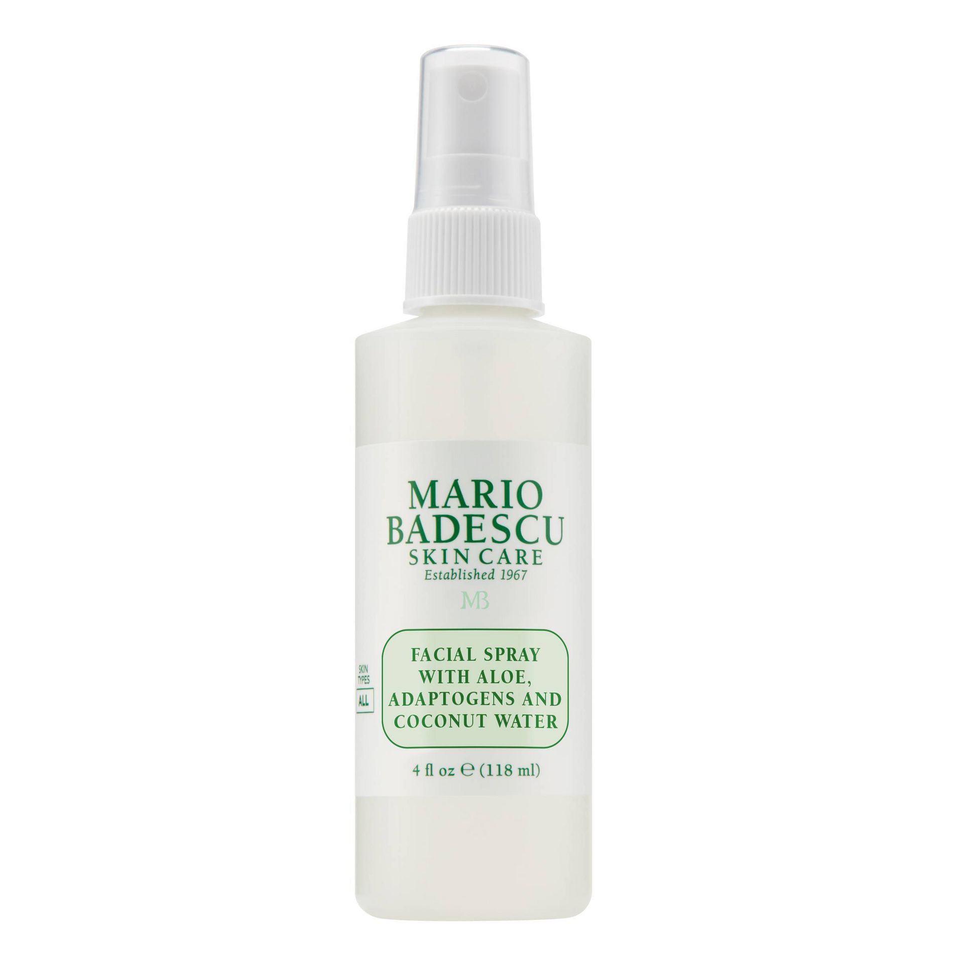 Mario Badescu Skincare Facial Spray with Aloe, Adaptogens and Coconut Water - 4fl oz - Ulta Beauty