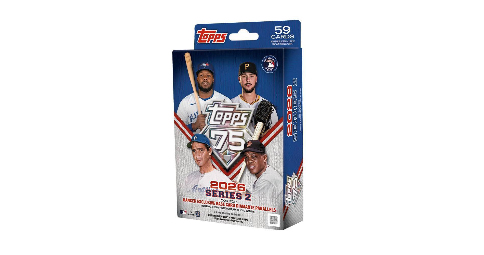 2026 Topps MLB Series 2 Baseball Trading Card Hanger Pack