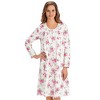 Collections Etc Long Sleeve Flannel Nightgown - 3 of 3