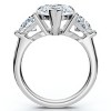 Pompeii3 5 1/2Ct Pear & Heart Certified Diamond Engagement Ring 14k Gold or Pt Lab Created - 2 of 4