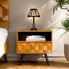 Chloe Lighting CHRT005GB14-TL2 Retro Stained-Glass Brush Gold Retro Table Lamp - 4 of 4
