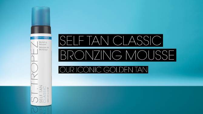 St. Tropez Self Tan Classic Bronzing Mousse - 8 fl oz - Ulta Beauty, 2 of 9, play video