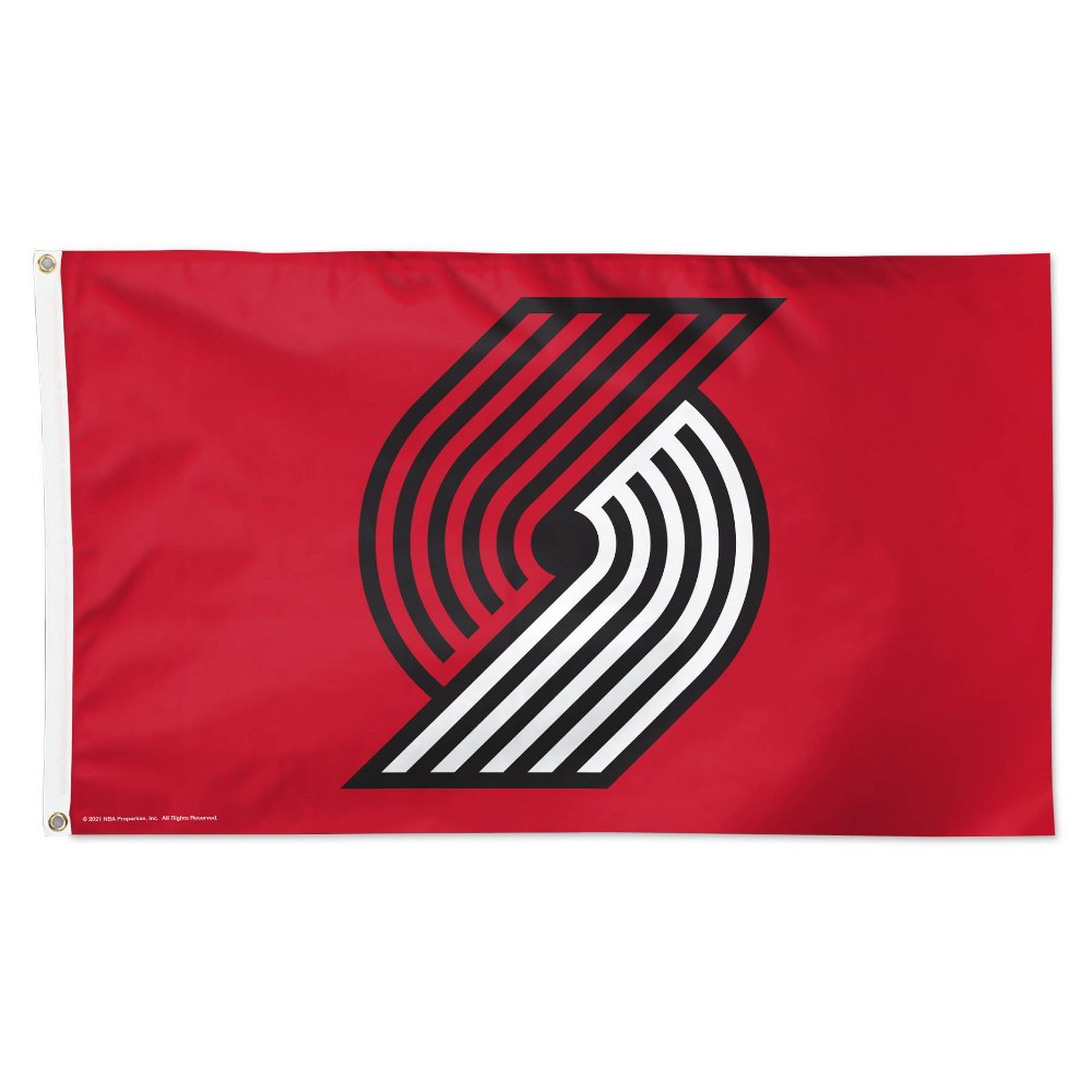 Photos - Other interior and decor 3' x 5' NBA Portland Trail Blazers Deluxe Flag