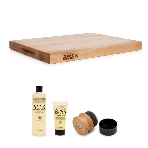 John Boos 18 X 12 X 1 1/2 Inch BBQ Cutting Board Maple for sale online 