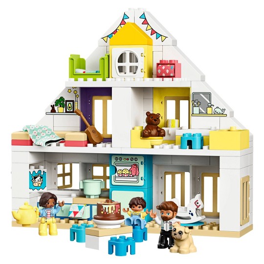 Buy LEGO DUPLO Town Modular Playhouse 10929 with Furniture and Family for USD 59.99 | ToysRUs