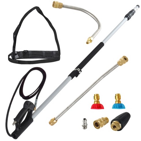High Pressure Power Washer Wand Attach Directly to Garden Hose + Soap  Dispenser
