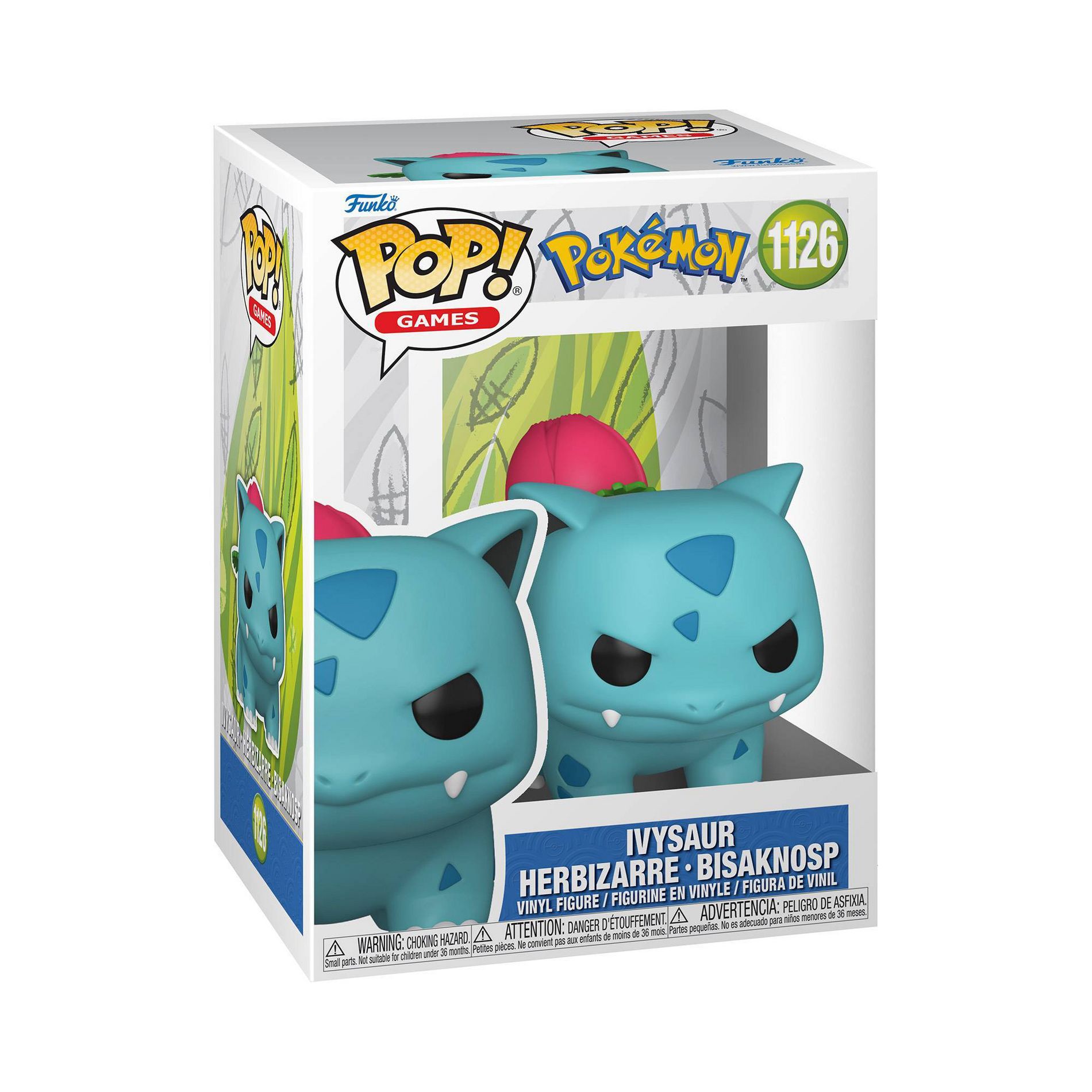 Funko POP! Games: Pokémon Ivysaur Vinyl Figure #1126