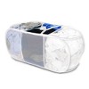 Deluxe Mesh Pop Up 3-Compartment Laundry Sorter Hamper Basket - White - 4 of 4