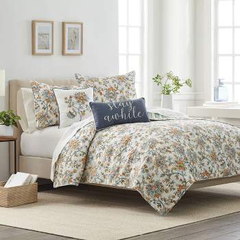 C&F Home Ainsley Cotton Quilt Set   - Reversible and Machine Washable