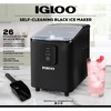 Igloo 26lb Self-Cleaning Ice Maker - Black - 2 of 4