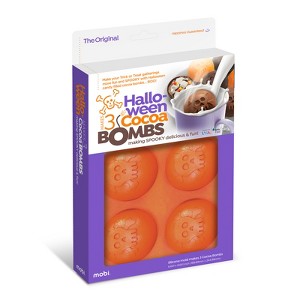 Mobi Hot Chocolate Silicone Cocoa Bombs Molds, Halloween Skull - 1 of 4