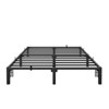 800 Lbs Sturdy Metal Platform with Durable Iron Slat Support and Legs, Easy Assembly, Storage Space Under Bed, No Box Spring & Screws Needed - 3 of 4