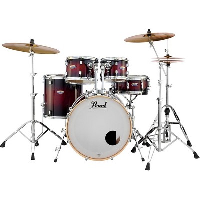 Pearl Decade Maple 5-Piece Shell Pack With 22" Bass Drum Gloss Deep Red Burst