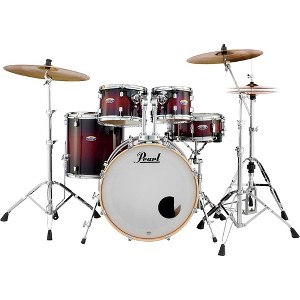 Pearl Decade Maple 5-Piece Shell Pack With 22" Bass Drum Gloss Deep Red Burst - 1 of 3