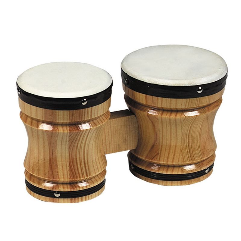 Rhythm Band Kiln-dried Hardwood Bongo Drums, 2 of 3