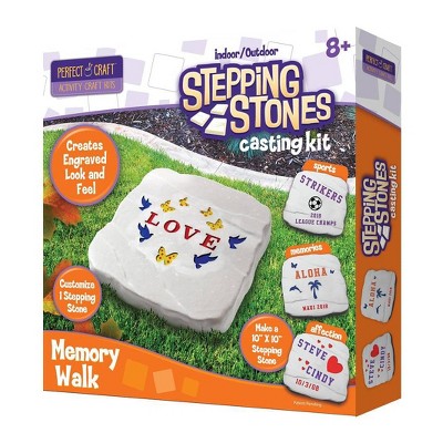 Need a new craft? Look no further! These stepping stones kits are a cool  project that lasts forever!!, By Crafts Direct