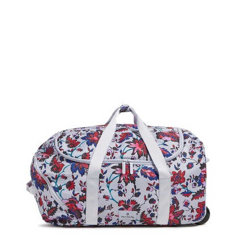 Vera Bradley Women s Outlet Lighten Up Wheeled Carry on Vineyard Floral Target